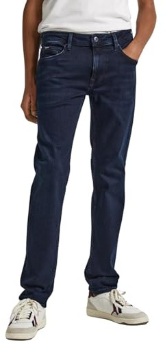 Pepe Jeans Herren Hatch Regular Jeans, Blau (Denim-wn8), 36W / 32L EU