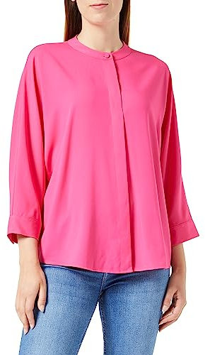comma Damen 60.2.61.10.100.2132532 Bluse, 4462 pink, M