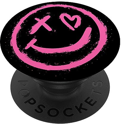 Graffiti Happy Face Smile PopSockets Klebender PopGrip