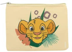 DISNEY Animals - Trousse Plate Simba - Le Roi Lion - Pochette de Voyage Enfant - Motif aléatoire