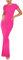 REORIA Women's Summer Sexy Casual Lounge Long Dress Elegant Wedding Guest Short Sleeve Crew Neck Bodycon Maxi Dresses Rose Red M