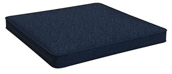 POKAR Loungekissen Sitzkissen Sitzauflagen Stuhl Stuhlkissen für Stuhl Rattanmöbel Gartenmöbel Kissen Outdoor Sitzpolster Lounge Polster 50x50x5 cm, Dunkelblau