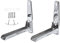 Amosfun 1 Par Rejilla para microondas decoración de Fresa estantes de Acero Inoxidable Soporte de Horno retráctil Soporte para Horno de Cocina Montado en la Pared Percha Marco telescópico