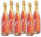 Oberkircher Winzer Sekt Cuvée Rosé trocken - COLLECTION O - prickelnd frischer, trocken ausgebauter - Badischer Rosé Sekt, Anbaugebiet Ortenau (6 x 0,75l)