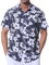 Danfiki Men's Hawaiian Shirt - Short Sleeve Flower Shirts for Summer, Beach & Holiday