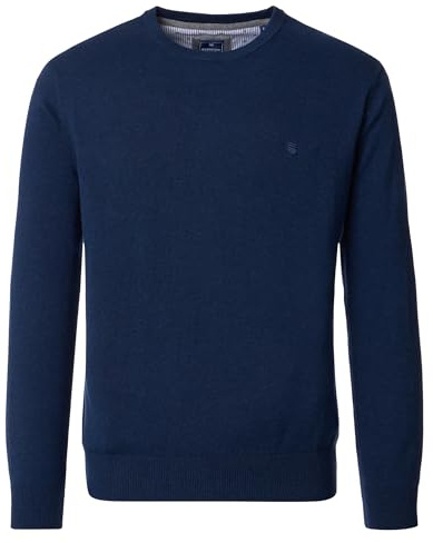 Redmond - Herren Pullover mit Rundhals-Ausschnitt (500), Größe:5XL, Farbe:Blau (110)