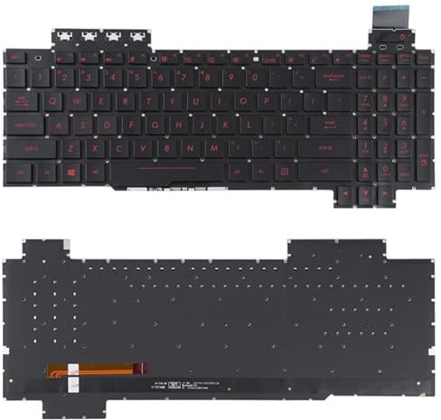 PC Laptop Replacement Parts for ASUS ROG FX503 FX503V FX503VM FX503VD US Version Keyboard with Backlight Accessories