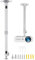 2-Be-Best Upgraded Projector Mount 23-42in / 58-105cm Long Projector Ceiling Mount High Profile Extendable Mount Adjustable Bracket Angle 360° Rotation Drop Ceiling Projectors Mounts Silver Universal