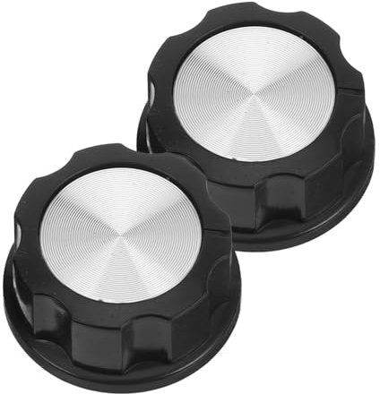 WOONEKY 2pcs Oven Control Knobs for Air Fryer Timer Switch Knob Compatible Kitchen Appliances Sturdy for Cooking