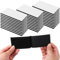 Bomtop 30 Stück 50 mm × 100 mm Klettband Selbstklebend, Selbstklebendes Klettband, Doppelseitig Klettverschluss Selbstklebend, Klettverschluss zum Kleben für Befestigung, Organisation und Aufbewahrung