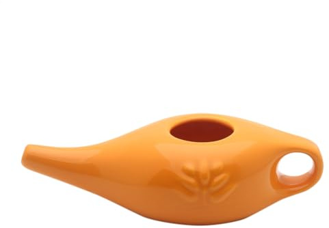 Neti Pot - Olla Neti | Enjuague Nasal | Lavado Nasal | Pot De Limpieza De Nariz | Taza De Limpieza Nasien | Jarrita Para Lavado Nariz Para Enjuague Nasien Ara Hombres Y Mujeres