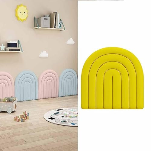 MTHGH Wandpaneele Gepolstert Wandkissen Selbstklebend 3D Selbstklebend Wandaufkleber Paneele Wand,40 * 40cm Wandkissen Bett Selbstklebend Leder Polsterpaneel Wandkissen(11)