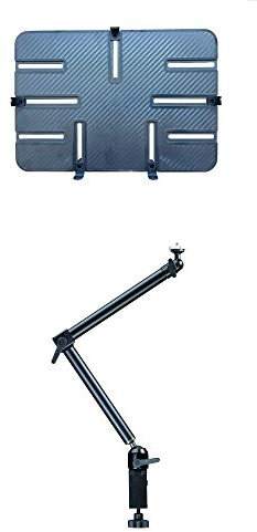 rensi SL-CP Halter mit Tischklemme für 10-13 Zoll Tablet iPad Kindle Tolino Kamera Montage an Tisch für Schulung Schule Uni