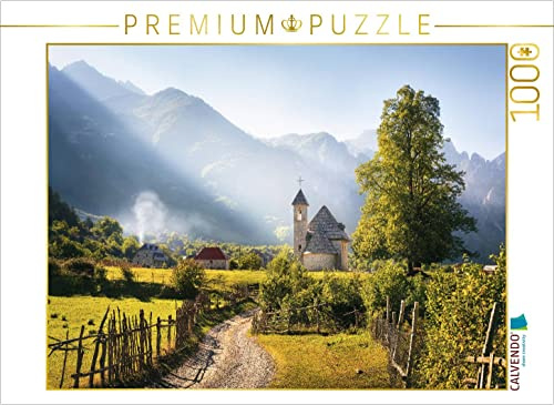 CALVENDO Puzzle Theth | 1000 Teile Lege-Größe 64 x 48 cm Foto-Puzzle für glückliche Stunden