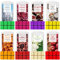 SCENTORINI Duftwachswürfel - Törtchen, 100% Sojawachs Wax Melts für Raumdüfte, Weihnachtsdeko, 8 Pack x 70,9g, Apfel Zimt, Kokosnuss & Vanille, Kürbis, erröten Pfingstrose, Winter Zedernholz usw