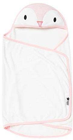 Tommee Tippee Splashtime Newborn Swaddle Dry Towel 0-6m, Penny the Penguin
