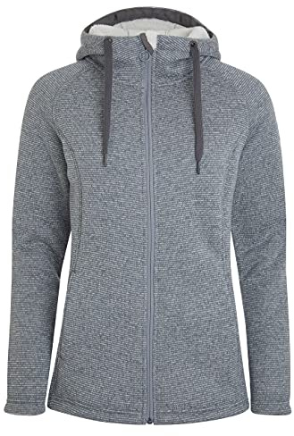 ELKLINE Damen Fleecejacke Fireplace 2014091, Größe:42, Farbe:lightgrey - offwhite