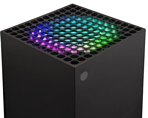 eXtremeRate LED Strip für Xbox Series X Konsole Ventilator,39 Effekte DIY Dekorationszubehör Flexibles Lichtband Kit für Xbox Series X Konsolenlüfter inkl. IR Fernbedienung