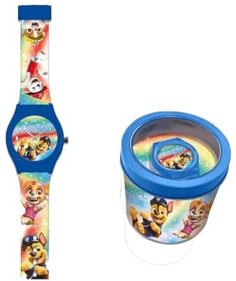 Desconocido Analoge Uhr in Metallgehäuse Ke03 Paw Patrol PW19878