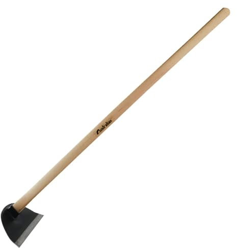La zappa Zappa Marra Sarda strumento agricolo per lavorare il terreno in acciaio forgiato (30 cm con manico)