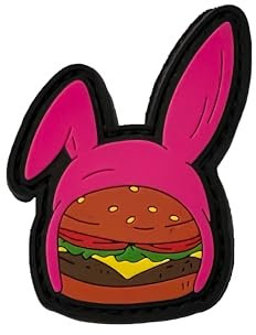 Louise Burger PVC Morale Patch