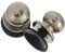 OSALADI 2Pcs Joystick for Mobile Phones Tablets High Sensitivity Phone Game Controller Easy Attach Detach Metal Game Assistant Buttons Large Silver