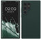 kwmobile Carcasa para Samsung Galaxy S24 Ultra Funda - Case TPU Silicona para Smartphone - Suave Protector antigolpes para móvil - Apto Carga inalámbrica - Verde Musgo