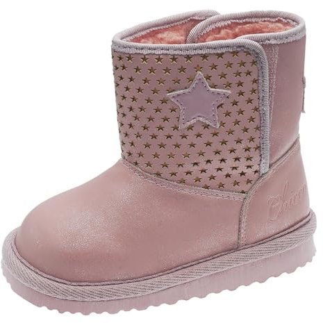 Chicco Tronchetto con velcro laterale, Bambina e ragazza, Rosa (1), 22, Designed in Italy