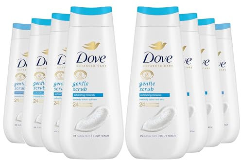 Dove Advanced Care Sulphate Free Body Wash for Women Made with Skin-Natural Nourishers and Micromoisture Provides 24 Hours Renewing Lotion-Soft Softer Skin, 225ml