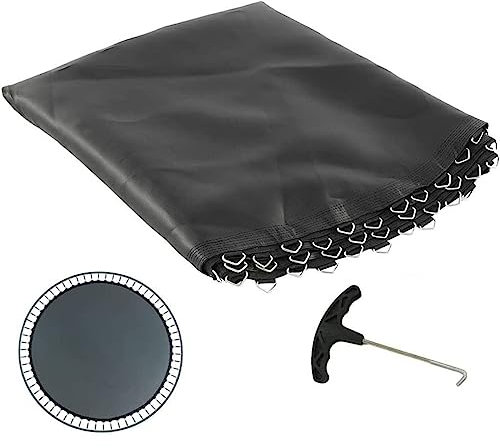 ZDHFFFUK Trampoline, runde Sprungmatte, Ersatz-Trampolinmatte für rundes Trampolin-Zubehör