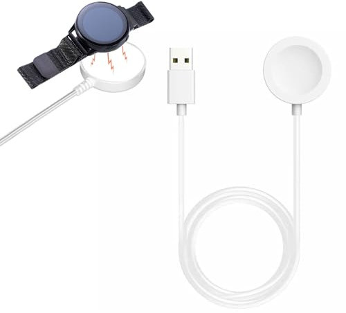 Cerioll Magnetisches Ladekabel, Smart Watch Ladekabel, Watch Ladekabel, Magnetisches Ladegerät Ladekabel, Ladegerät Kompatibel mit Allen Apple Watch Serien Ultra2/Ultra1/SE/9/8/7/6/5/4/3/2/1 - Weiß