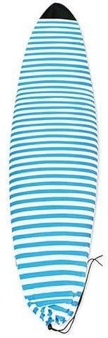 Sarini Sockenüberzug für Surfbretter,schnelltrocknende,Dehnbare Surfbretttasche mit Kordelzugverschluss – gepolsterter Nasenschutz,Surfzubehör