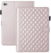 Vaitasy Custodia per Huawei MediaPad M5 Lite 10.1 Pollici 2018 Business Pelle PU Tablet Cover per Huawei MediaPad M5 Lite 10.1 con Portafolio Supporto Funzione Oro rosa