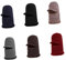 WATIIFUFU Winter Wärme ütze Mit Maske Winddicht Strickmütze Mit Visor Nackenwärmer Für änner Und Frauen Dunkelblau