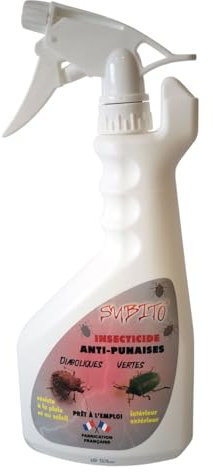 Spray anti-cimici diabolici, anti cimici verdi, anti cimici dei legni, shock e durevole, 750 ml