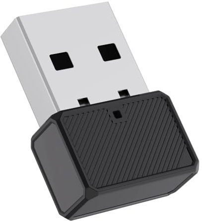 Jrifedptry Bluetooth Adapter,USB Bluetooth 5.3 Dongle Portable Bluetooth Receiver for Mouse/Keyboard/Speakers/Headphones/Printer