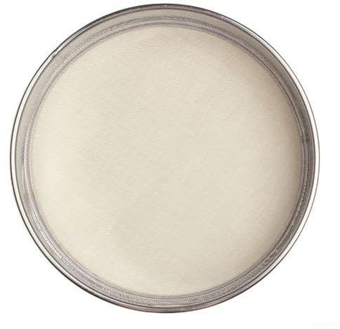 Cocina Acero Inoxidable Harina Tamiz 40cm Colador Redondo Malla Fina Tamiz de Azúcar Filtro de Aceite Herramienta de Cocina