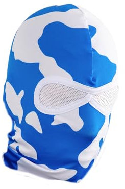 PGWEAR Sturmhaube Camouflage (DE/NL/SE/PL, Alphanumerisch, Einheitsgröße, Blau)