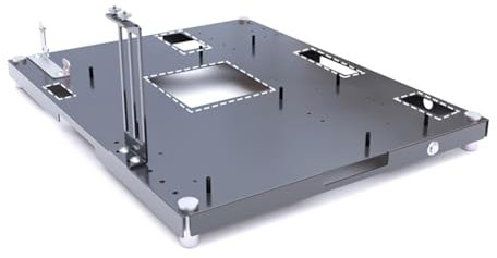 Wadakada PC Test Open Chassis Rack Bench Open Frame DIY Gaming Computer Open Case Supporto Schede Madri ATX MATX