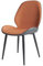 BAKULI 2er Set Esszimmerstühle Aus Technischem Stoff Mit Metallstühlen Mit Hoher Rückenlehne for Küche Esszimmer Schlafzimmer Wohnzimmer(1 Pack)