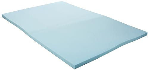 Linenspa Matratzenauflage, 5,1 cm, Memory-Schaum, mit Gel-Infundiert, CertiPUR-US-Zertifiziert