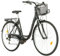 Multibrand Probike 28 City Zoll Fahrrad 7-Gang Urbane Cityräder for Heren, Damen, Unisex Schwarz 510 mm (Schwarz, 510)