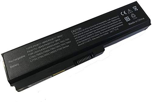 Trconelectron New Replacement Battery for Satellite C660-116 C660-117 C660-118 C660-119 C660-21Z C660-220 C660-229 C660-22V C660-23M C660-19G C660-1D7 C660-1E2 C660-1F1 Laptop