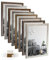 myposterframe Vintage Holztöne Bilderrahmen Juno 50 x 65 cm MDF Größenwahl 65 x 50 cm Holzfarben Hier: Sonoma Eiche mit Kunstglas klar 1 mm