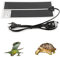TIEMORE Tapis Chauffant pour Reptiles, 5w, 7w, 14w, 20w, 28w, 45w Tapis Chauffant pour Reptiles avec Contrôleur De Thermostat, Coussin Chauffant 220-240v pour Tortue, Tortue, Serpents, Lézard