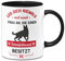 Tassenbrennerei Original - Hunde Tasse mit Spruch Leg dich niemals mit einer Frau an, die einen Schäferhund besitzt - Kaffeetasse lustig (Schwarz, Schäferhund)