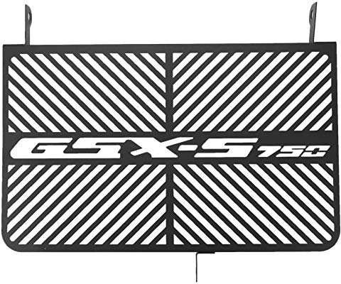 Evarbuild Radiator Grille Guard Cover Protector Tank Net for GSX-S750 GSXS750 GSXS 750 2015-2017(Black)
