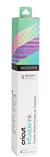 Cricut Infusible Ink Transfer Sheets | Mermaid Rainbow | 4-pack | 30.5cm x 30.5cm (12 x 12) | For use with all Cricut Cutting Machines