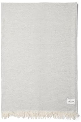 Marc O'Polo Plaid Per Neutral Grey Melange 130x170 cm