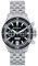 Breil Uhr Herren Manta P.R.O. Ziffernblatt SCHWARZ Bewegung Chrono Quartz e Bracelet Stahl Silber TW2012